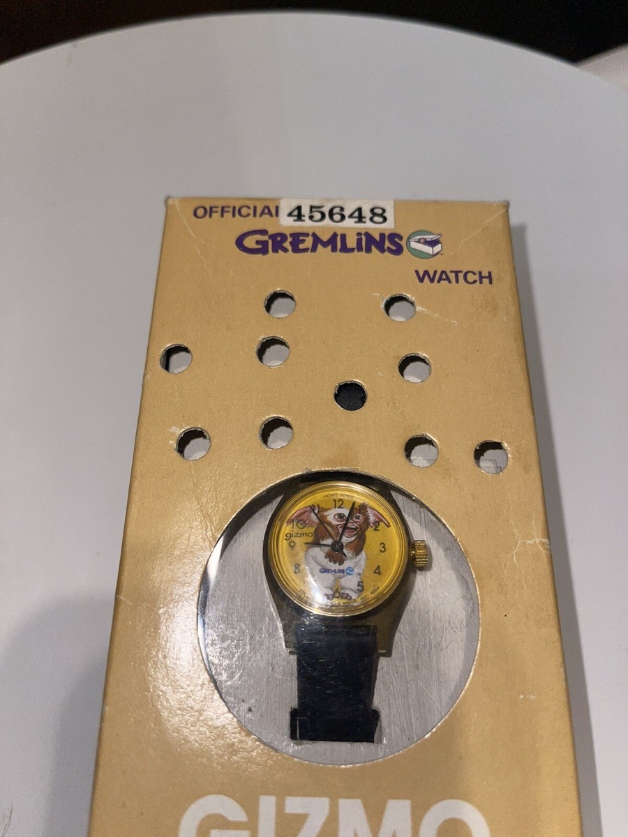 SF・ファンタジー・ホラー Gizmo Clock Gremlins Nelsonic Nelsonic Gremlins Gizmo 1984 Watch Warner Bro. Original Box