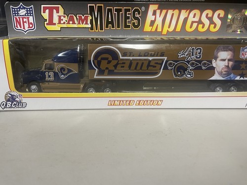 NFL 2000 St. Louis Rams Kurt Warner Die Cast Truck Trailer and PT Cruiser Mint - Bild 3 von 9
