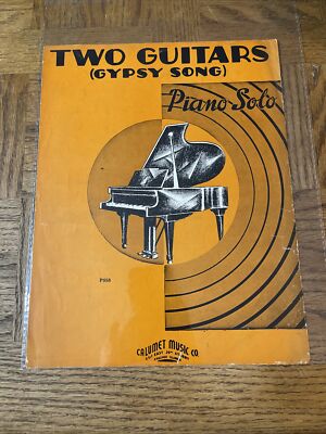 Two Guitars Gypsy Song Sheet Music
