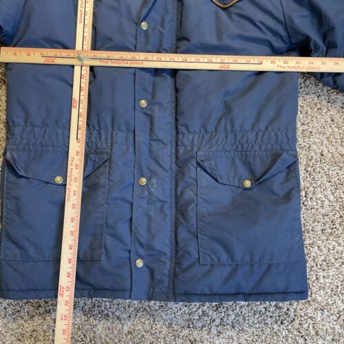 Schaefer Outfitter Coat Jacket Size M Blue Puffer Western - Pre-Owned - Picture 10 of 11
