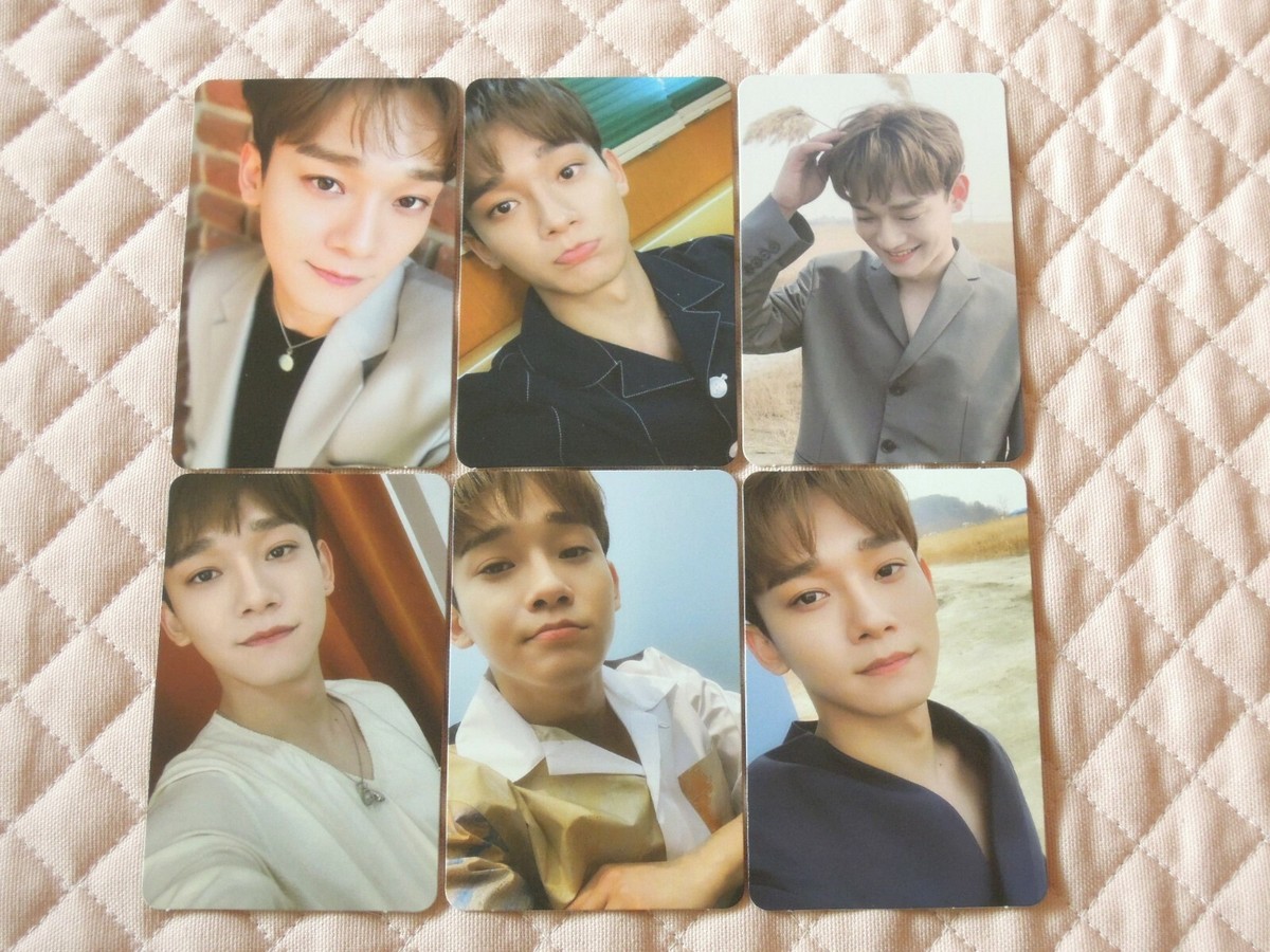 EXO Chen 1st Mini Album April, and a flower KIHNO Photocard Set