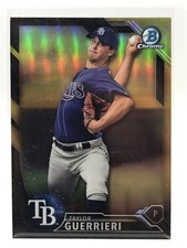 2016 BOWMAN CHROME BLACK And GOLD REFRACTOR TAYLOR GUERRIERI‼️ PWE