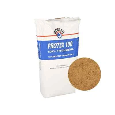 Protex 100 Fischmehl Schweinefutter Hühnerfutter Geflügelfutter 25kg Aminosäuren
