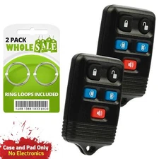 2 Replacement For 2008 2009 2010 2011 Ford Expedition Key Fob Clicker Shell Case