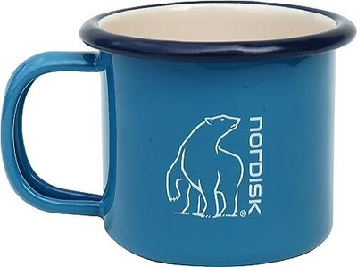 NORDISK 10421003 MADAM BLA CUP SMALL Outdoor Camping Cup  Enamel  Madame Blue