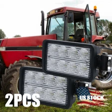 2X LED Flood Cab Light For Case IH 71 Series 7110 7120 7130 Swivel Side Mount