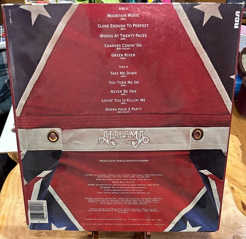 Alabama LP 12 Vinyl Record Classic Country Southern Rock n Roll RARE titles1 - Picture 5 of 9