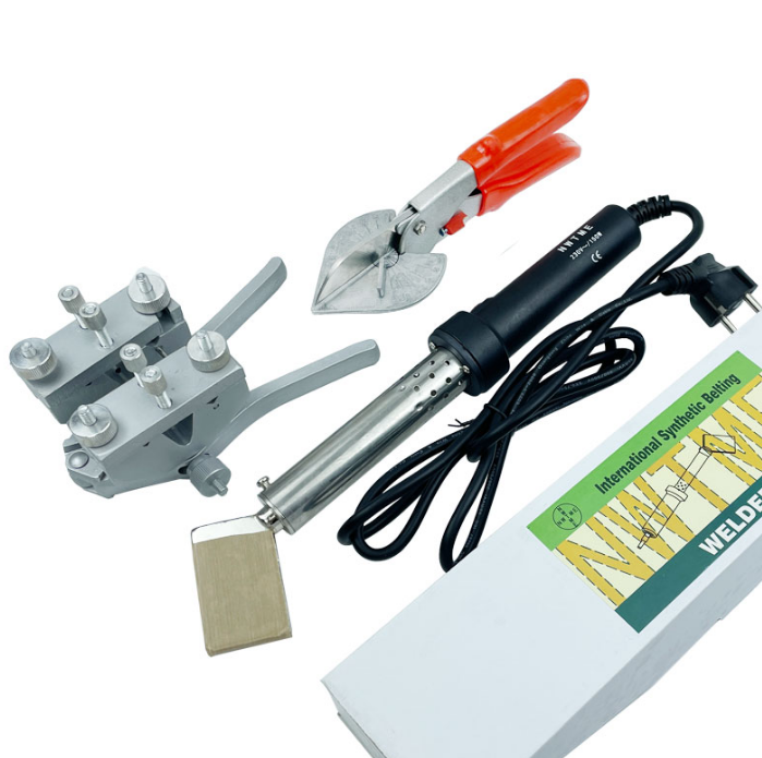 AC 110V PU Round Belt Welder Bonder Clamp Machine Welding Kit scissors eBay