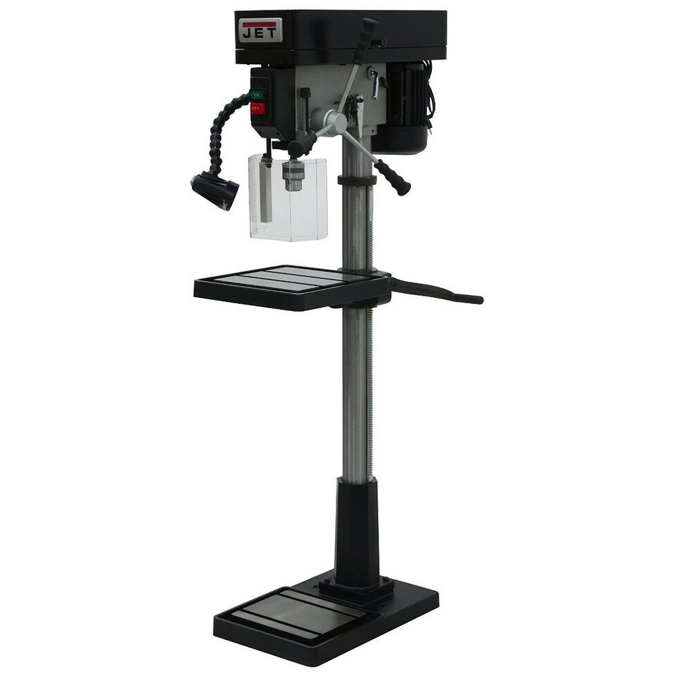 Jet 354300 17 in. HeavyDuty Belt Drive Industrial Floor Model Drill