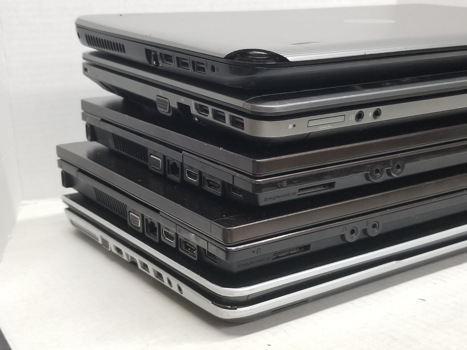 Mixed Lot of 5 HP Laptops For Parts/Repair DV7, Probook, HP 15 NO