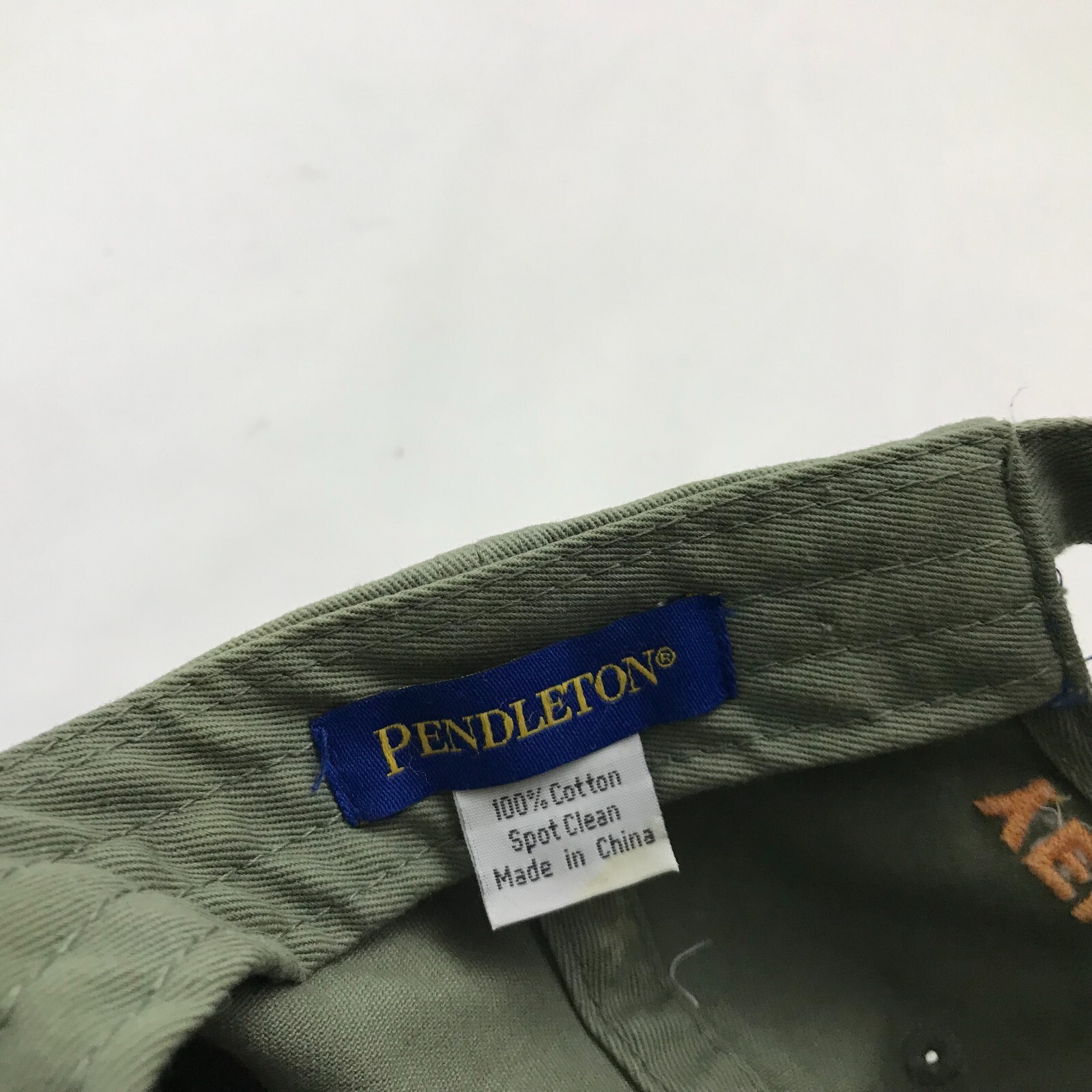 Pendleton Hat Strapback Green Adjustable Embroide… - image 9