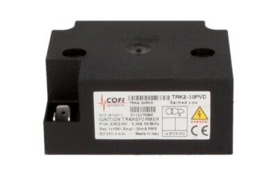 COFI Zündtransformator Zündtrafo 1 x 15 kV, 25 mA, 33 %,TRK2-30PVD