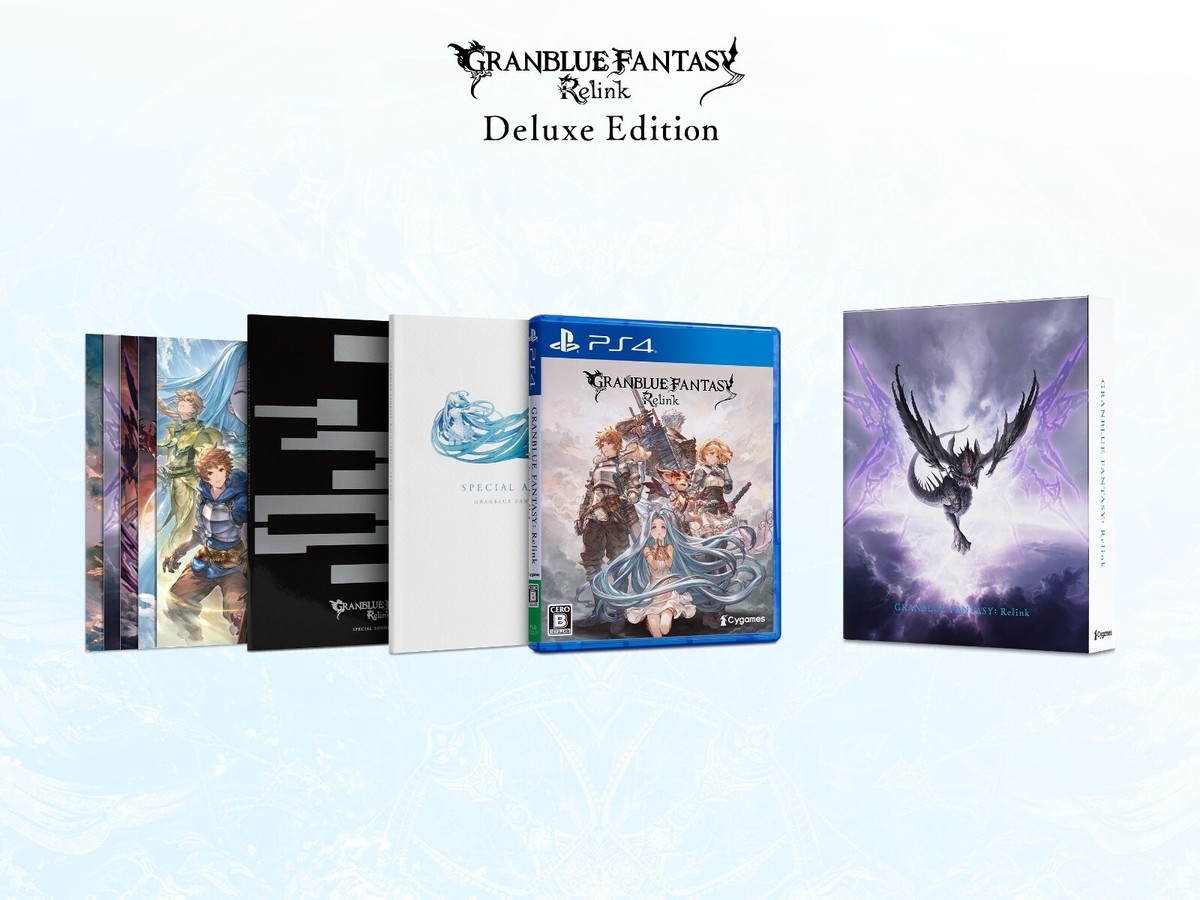 New PS4 GRANBLUE FANTASY: Relink Deluxe Edition Soundtrack CD