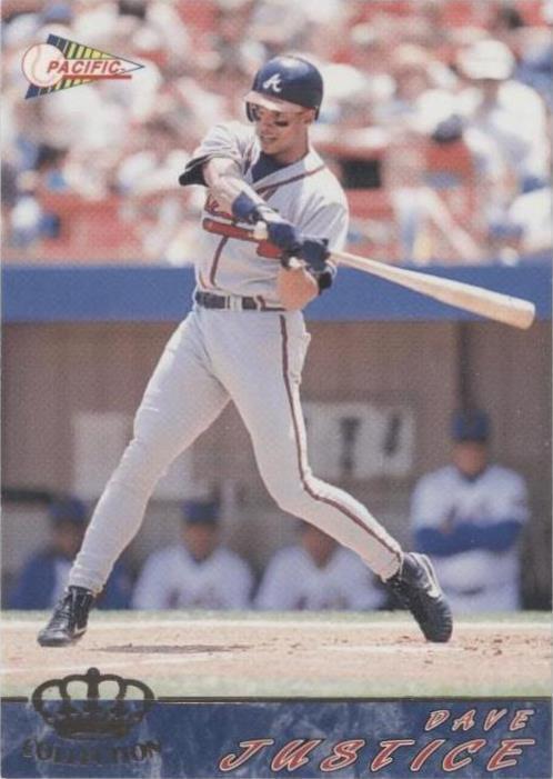 1994 Pacific Crown Collection - David Justice #11 - 1 of 1