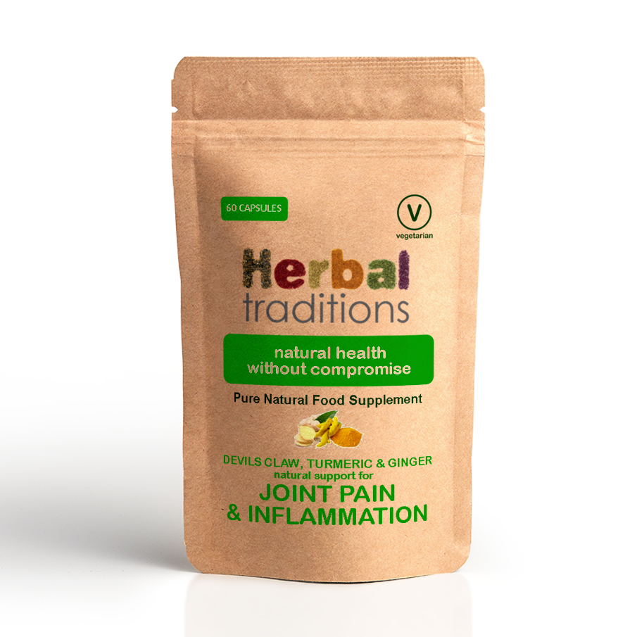Herbal Traditions Joint Pain & Inflammation Capsules  - Natural Supplement