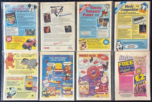 Riesiges Disney Comics & UK Zeitschriften Lot! Französische Mickey Fahrrad Rallye! Donald Duck Pin! - Bild 9 von 12