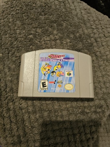 The Powerpuff Girls Chemical X-Traction Nintendo 64 N64 Tested Authentic Clean