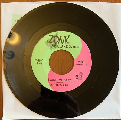 Anna Marie Swing Me Baby / This Love I'm Dreaming Of 45 RPM Record