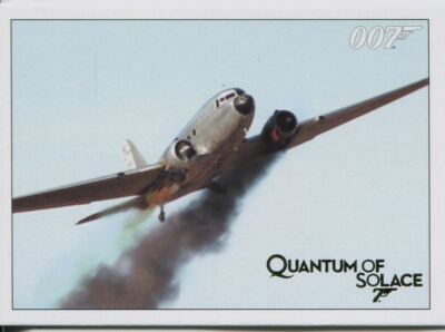James Bond Archives 2015 Quantum Of Solace Gold Parallel Base Card #59