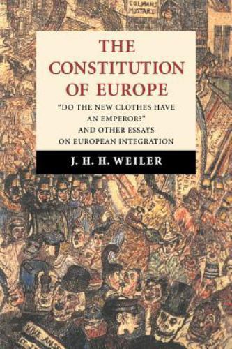 The Constitution of Europe Weiler Paperback Cambridge University Press