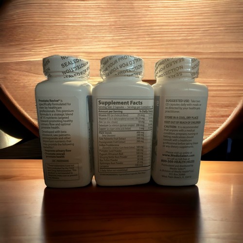 Medix Select Prostate Revive Advanced Beta Sitosterol Complex 180 Veg Caps - 第 2/2 張圖片