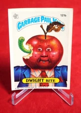 GARBAGE PAIL KIDS Dwight Bite Series 3 121b Topps 1986 Sticker