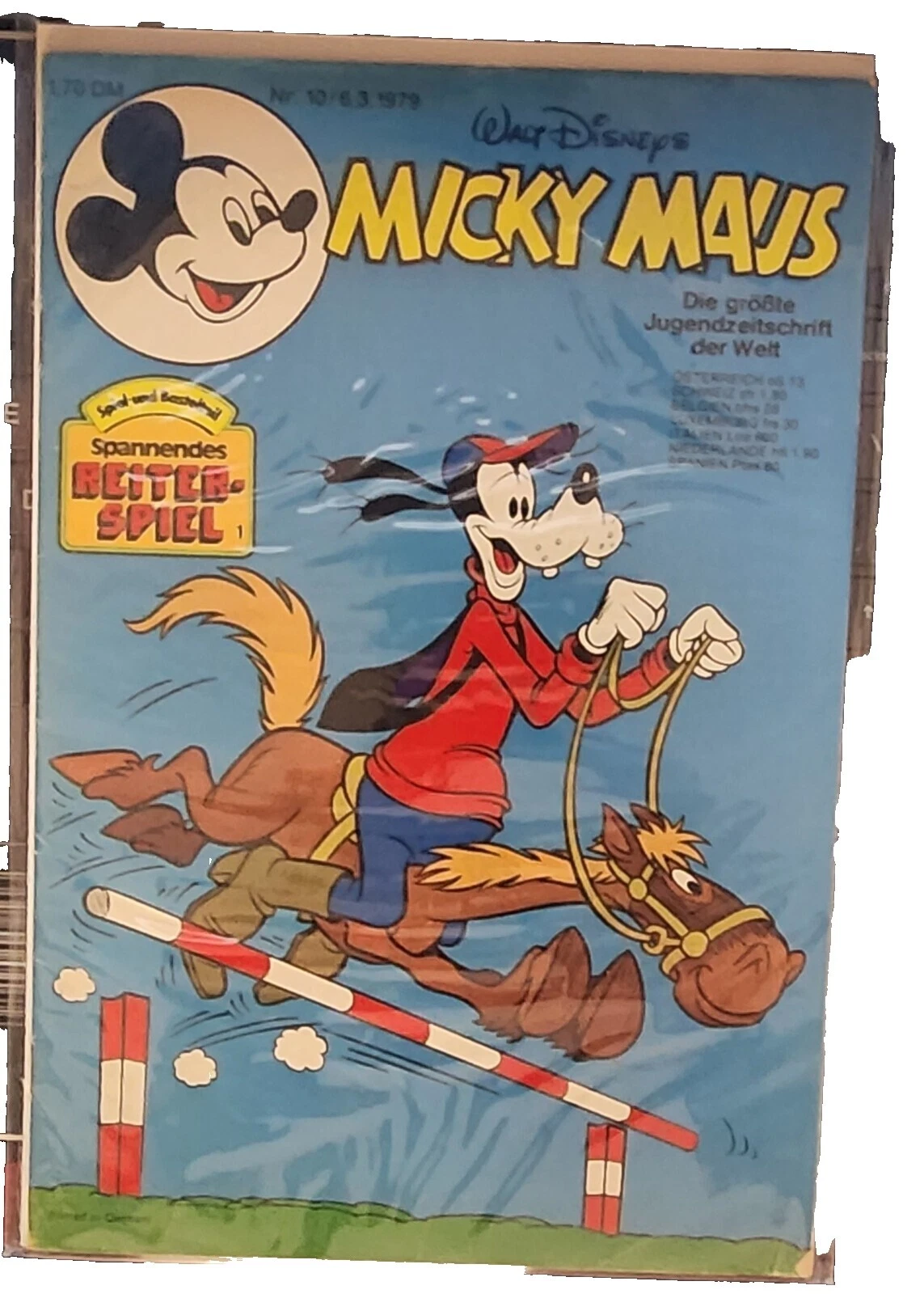 Mickey MOUSE Juguetes de personajes antiguos y vintage