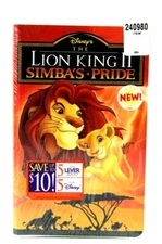 Disney's The Lion King II: Simba's Pride VHS - Brand New Sealed Fast Shippin OOP
