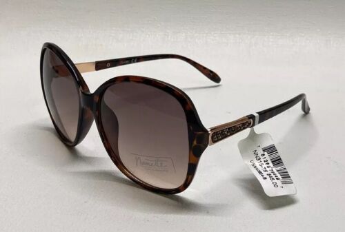 Bulova Rhinestone Tortoise Shell Sunglasses Bulova Rhinestone Tortoise Shell Sunglasses For Women (pre  main image 3