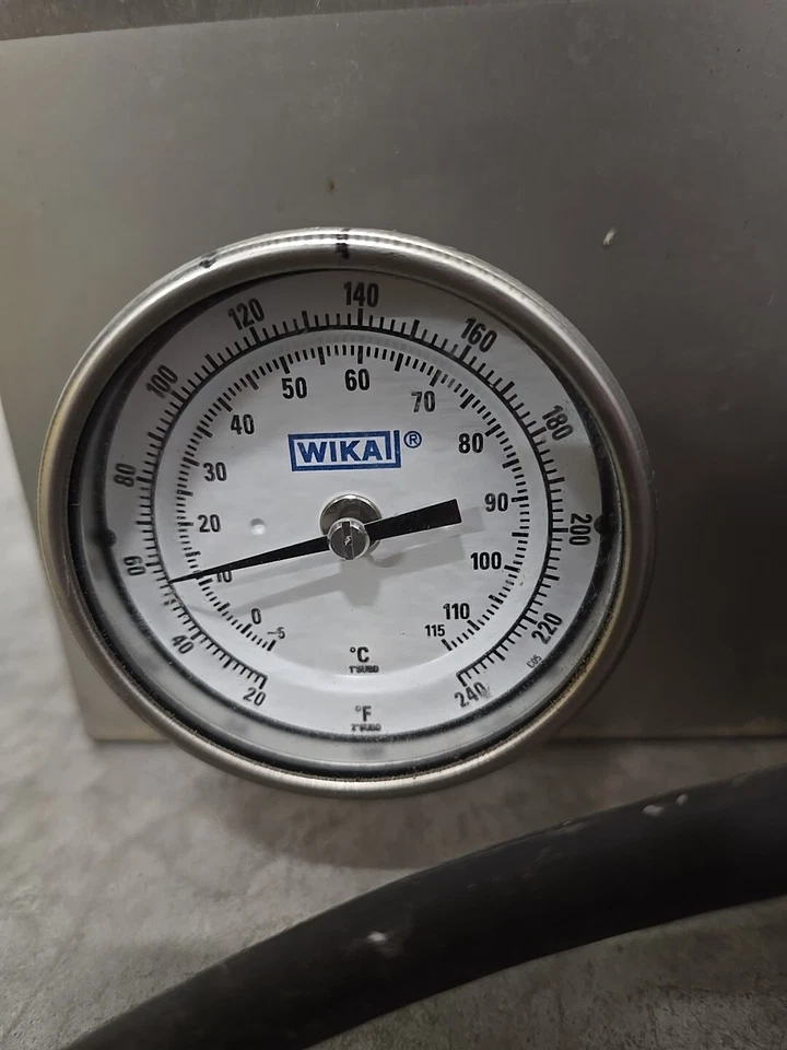 Watlow 7-44-5-1 Calentador de Inmersión 240v 4500w 1PHY, Usado, Tanque Inoxidable Térmico Foto 3 de 4