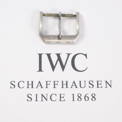 IWC Vintage Dornschliesse in Edelstahl - 18mm - pin-buckle - 1980er J.