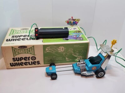 *VTG* 1972 Remco Super Wheelies Expando-o-car Remote Control Car Battery-Op Drag