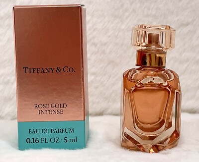 Tiffany & Co Rose Gold Eau De Parfum INTENSE Mini 0.16 oz/ 5 ml  NEW In A Box