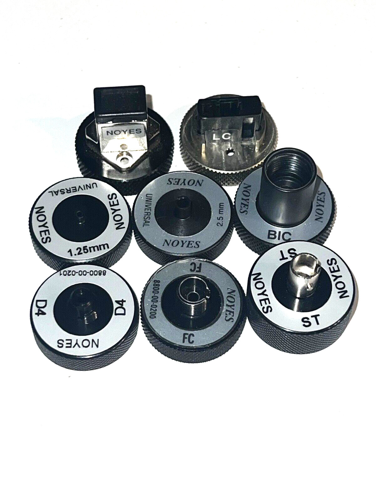 Lot of 8 AFL Noyes OPM Adapters for OPM4 OPM5 etc