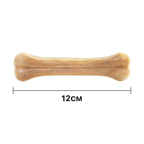 4x Rawhide Chews Bones Beef Dogs Puppy Training Gums Teeth Treats Natural 112g - Picture 2 of 2