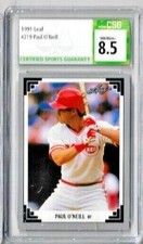 1991 Leaf Paul O'Neil CSG 8.5