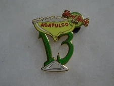 Hard Rock Cafe pin Acapulco 13th - Margarita Glass