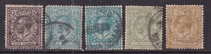 GREAT BRITAIN ^^^sc#170 /183 RARER   GEOV  CLASSICS  $98.25@ xxx dco3400gb5