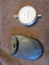 Vintage RARE Ammeter Hudson & Thurber Co. Minneapolis, MN 1903 with leather case