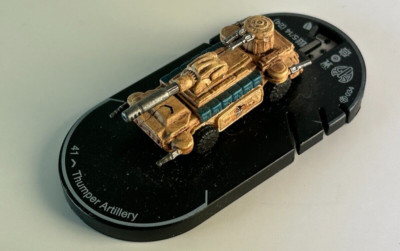 Thumper Artillery Mechwarrior Dark Age Wizkids Games #41 BattleTech Universe