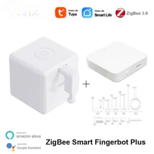 Zigbee Smart Fingerbot Plus Switch Button Pusher Smart Home Smart Life App Lot