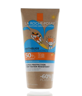 LA ROCHE POSAY ANTHELIOS DERMO PEDIATRICS WET SKIN LOTION SPF50+ - FREE SHIPPING