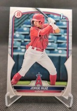 2023 Bowman #BP-123 Jorge Ruiz Anaheim Angels Baseball Card