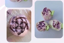 Nozzle confectionery Tulip for marshmallow. Diameter 5 cm (russian tulip)