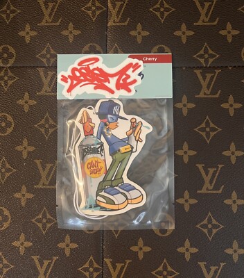 Ces Graffiti RARE B-Boy W/ Spray Can Cherry Air Freshener