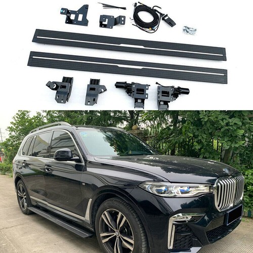 2PCS Deployable Electric Running Boards Nerf Bar Fits For BMW X7 G07