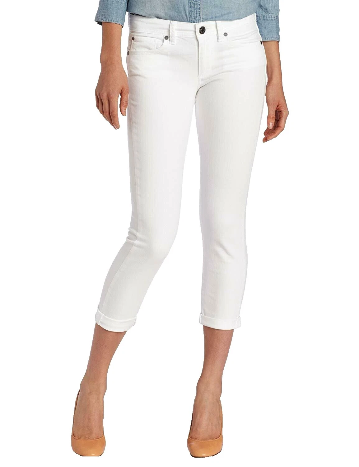 Calvin Klein White Jeans for Women