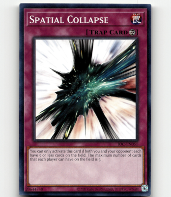 Yugioh - Spatial Collapse - Invasion of Chaos 25th Anniv. | eBay