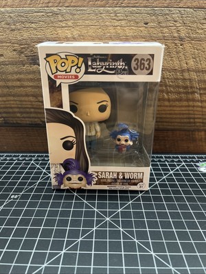 Funko Pop Labyrinth Sarah & Worm Vaulted Vinyl Figure Movies #363 Series 1