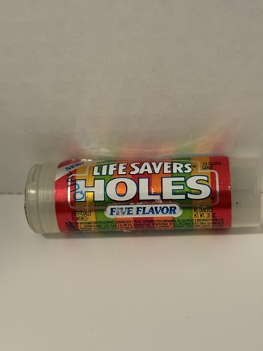 Life Savers HOLES  Five Flavor Multicolor CandyContainer Collectible Advertising
